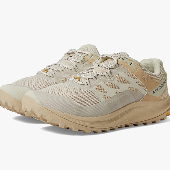 Merrell Shoes - Merrell Beige Trail Running Shoes